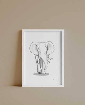 Affiche L'Eléphant 4