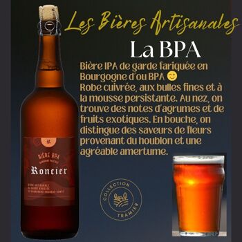 Roncier Bière artisanale de Bourgogne BPA - Burgundy Pale Ale (33cl) 2