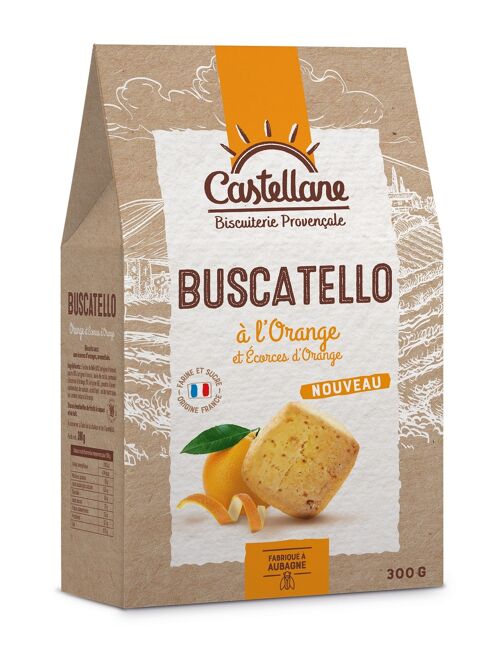 Biscuits de Provence - BUSCATELLO A L’ORANGE ET ECORCES D’ORANGE