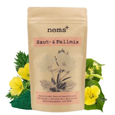 Skin & fur mix for dogs with spirulina, MSM and evening primrose oil
