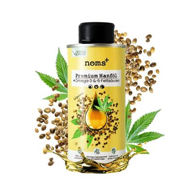 Olio di canapa spremuto a freddo (250 ml)