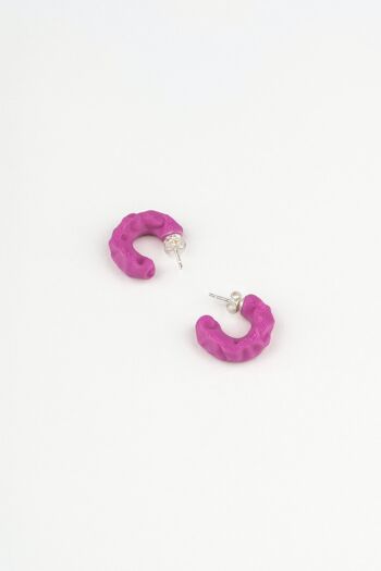 Boucles d'oreilles ALMADRABA rose 1