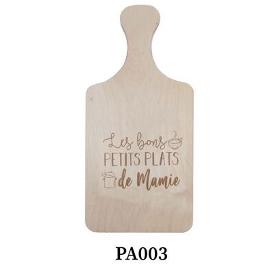 Wooden aperitif board "The good little dishes of…"