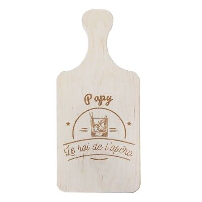 Wooden aperitif board "… The king of the aperitif"