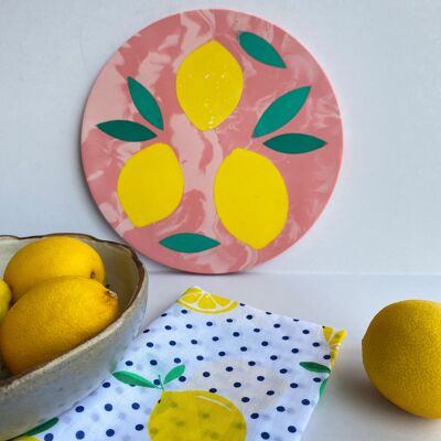 Summer Fruits Round Platter - 22cm