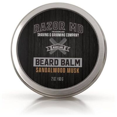Baume à barbe au bois de santal et au musc