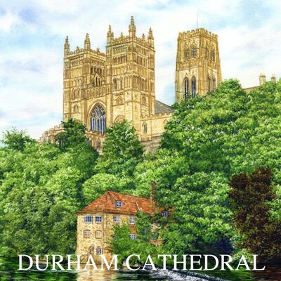 Imán de nevera del condado de Durham, Catedral de Durham