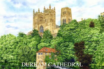 Aimant de réfrigérateur du comté de Durham, cathédrale de Durham