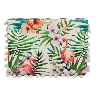 Flamingo Zipper Pouch