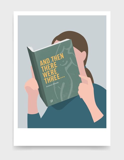 Head in a book - A5 - Feminine