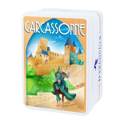COFFRET CARCASSONNE - BOUCHÉES NOISETTE FONDANTES CHOCOLAT LAIT 33% EN PAPILLOTES