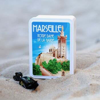 COFFRET MARSEILLE VIEUX PORT - BOUCHÉES NOISETTE FONDANTES CHOCOLAT LAIT 33% EN PAPILLOTES 3