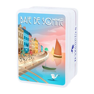 CAJA BAIE DE SOMME - BOCADILLOS DE AVELLANAS FUNDIDOS 33% CHOCOLATE CON LECHE EN PAPILLOTES