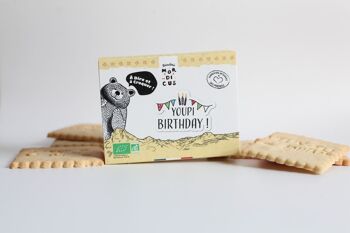 Biscuits à message - anniversaire 1