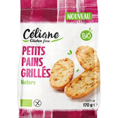 Céliane Gluten-Free Plain Toasted Bread Rolls