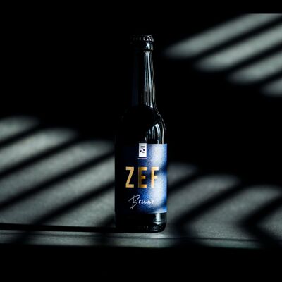 ZEF Brune - Robust Porter - Cerveza Marrón - 33 cl