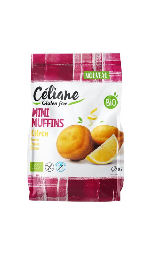 Mini muffins citron sans gluten Céliane