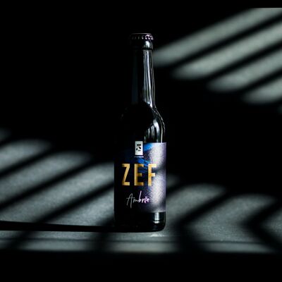 ZEF Ambrée - Northen English Brown Ale - Birra Ambrata - 33cl