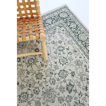 SÜRI VERT L tapis style persan floral 2