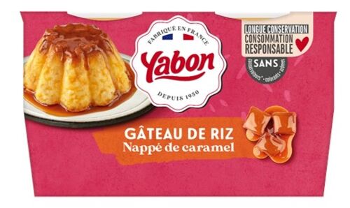 GATEAUX DE RIZ NAPPAGE CARAMEL 4 X 125 gr