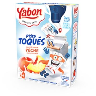 GOURDES A LA PECHE 4X80G P'TITS TOQUES  YABON