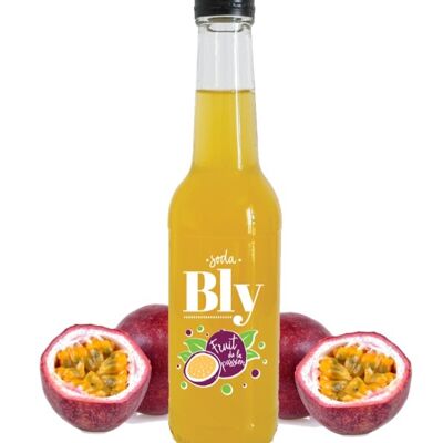 Soda BLY - Passion Fruit - Pack of 12 bottles of 33cl