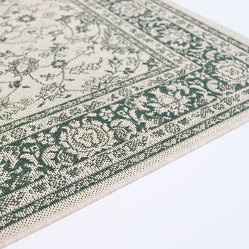 SÜRI VERT XL tapis style persan floral 5