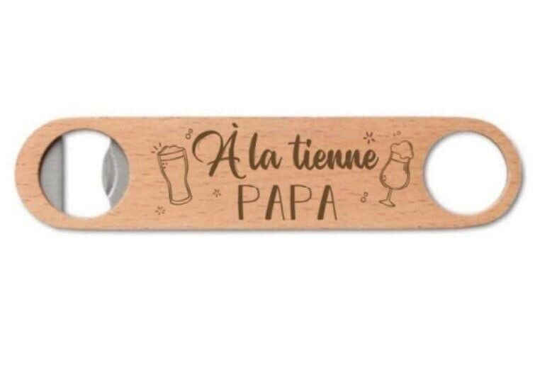 Rectangular bottle opener "Cheers..."