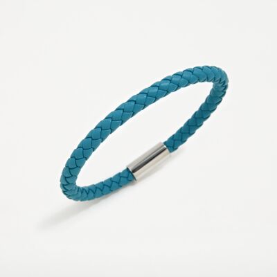 PULSERA PERTEGAZ CUERO AZUL OCEANO