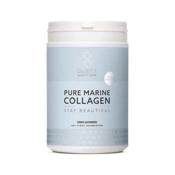 Plent Beauty Care - Collagène marin pur sans saveur + Vitamine C - 300 g 1