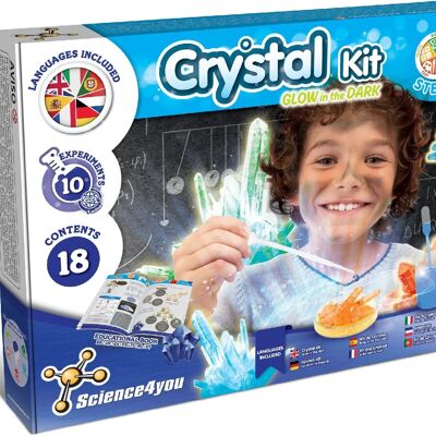Crystal Factory GID - Kit de química para niños