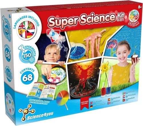 Super Science Kit for Kids 6 in 1