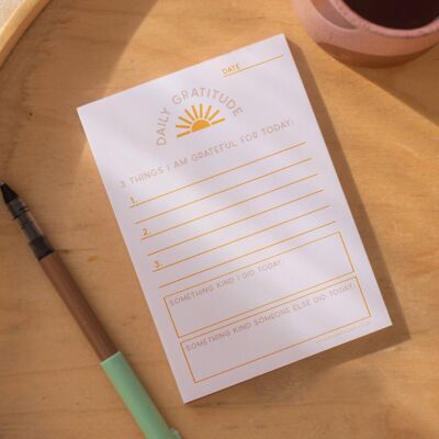 Daily Gratitude Pad | A6