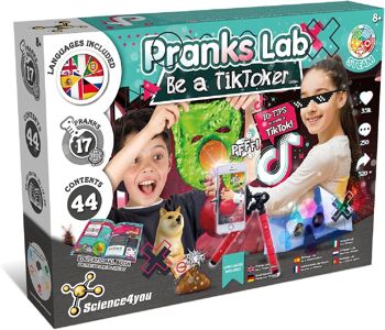 Pranks Lab Be a TikToker - Jouet, jeu pour enfants (7 langues) 1