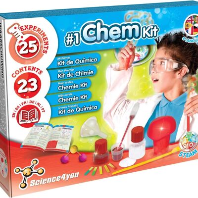 Science4you Science4you-Tiere Ma première Trousse Jouet enfant-14  Experiences scientifiques Enfants – Comprend Un stéthoscope et malette