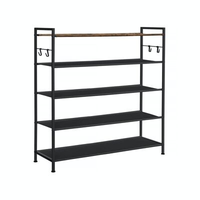 Shoe rack with 5 levels 29 x 89 x 92.5 cm (D x W x H)