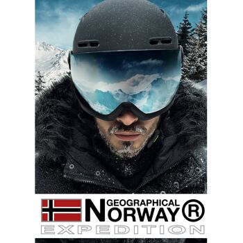 Sweat Homme Geographical Norway FLYER BLACK DB MEN 100 7