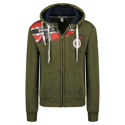 Sweat Homme Geographical Norway FESPOTE KAKI DB MEN 100