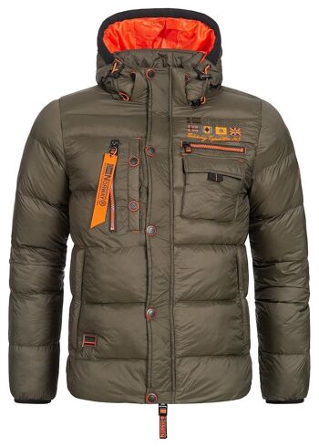 Parka Homme Geographical Norway CITERNIER KAKI DB MEN 054 4