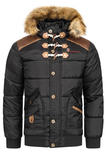 Parka Homme Geo Norway BELPHEGORE BLACK EO DB MEN 001 1