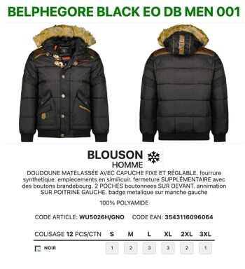 Parka Homme Geo Norway BELPHEGORE BLACK EO DB MEN 001 2