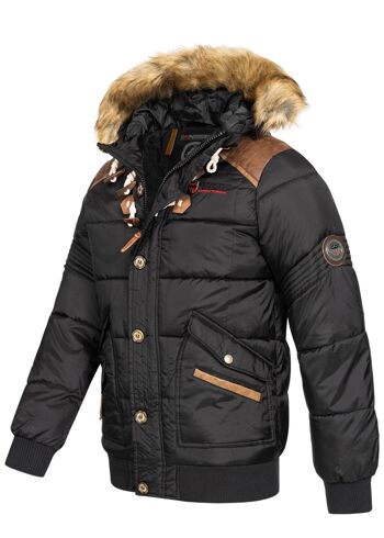 Parka Homme Geo Norway BELPHEGORE BLACK EO DB MEN 001 3