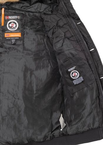 Parka Homme Geo Norway BELPHEGORE BLACK EO DB MEN 001 5