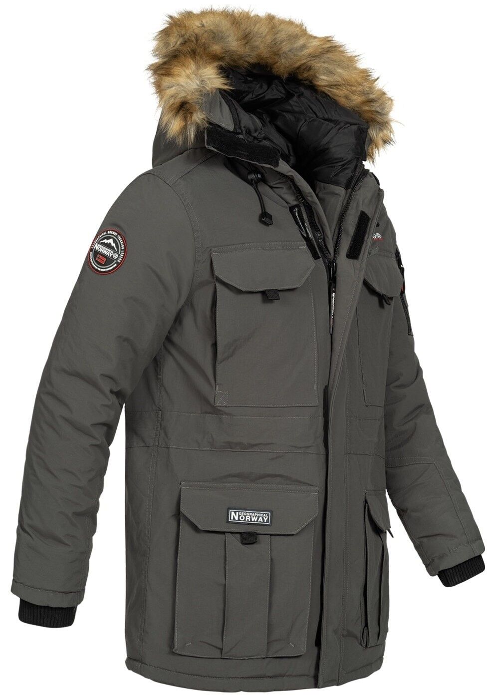 Buy wholesale Geo Norway Men s Parka BATTLEGIANT EO DB DGREY MEN 005