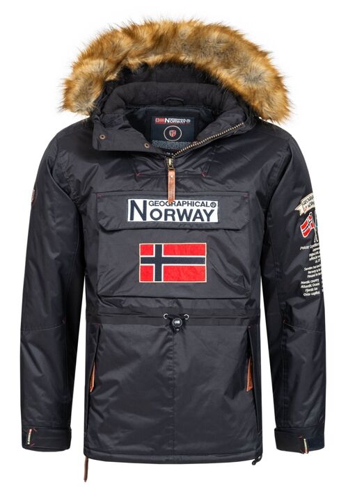 Parka Homme Geographical Norway BARMAN DB NAVY MEN 068