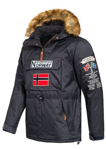 Parka Homme Geographical Norway BARMAN DB NAVY MEN 068 3