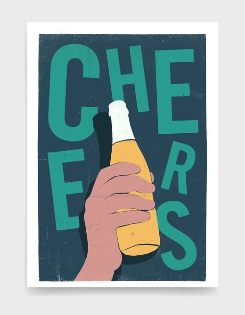 Cheers - A4 - Green
