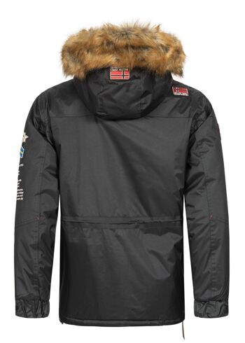 Parka Homme Geographical Norway BARMAN DB BLACK MEN 068 5