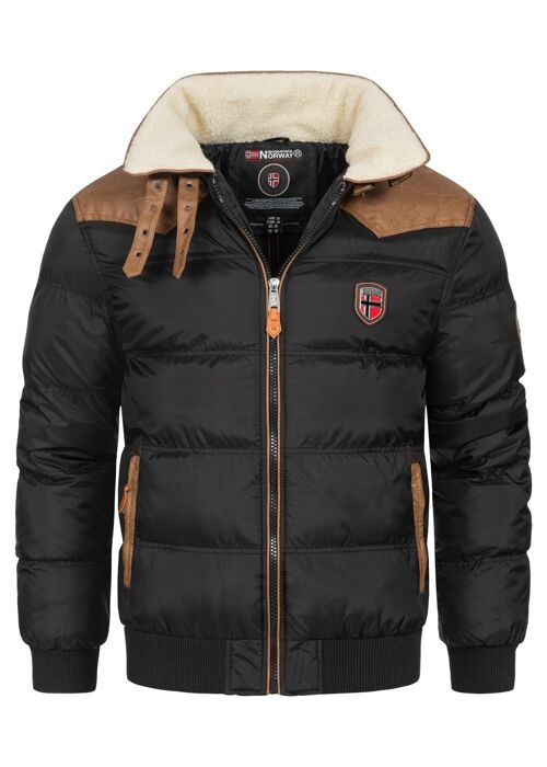 Parka Homme Geographical Norway ABRAMOVITCH BLACK DB MEN 054
