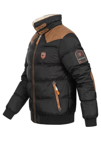 Parka Homme Geographical Norway ABRAMOVITCH BLACK DB MEN 054 4